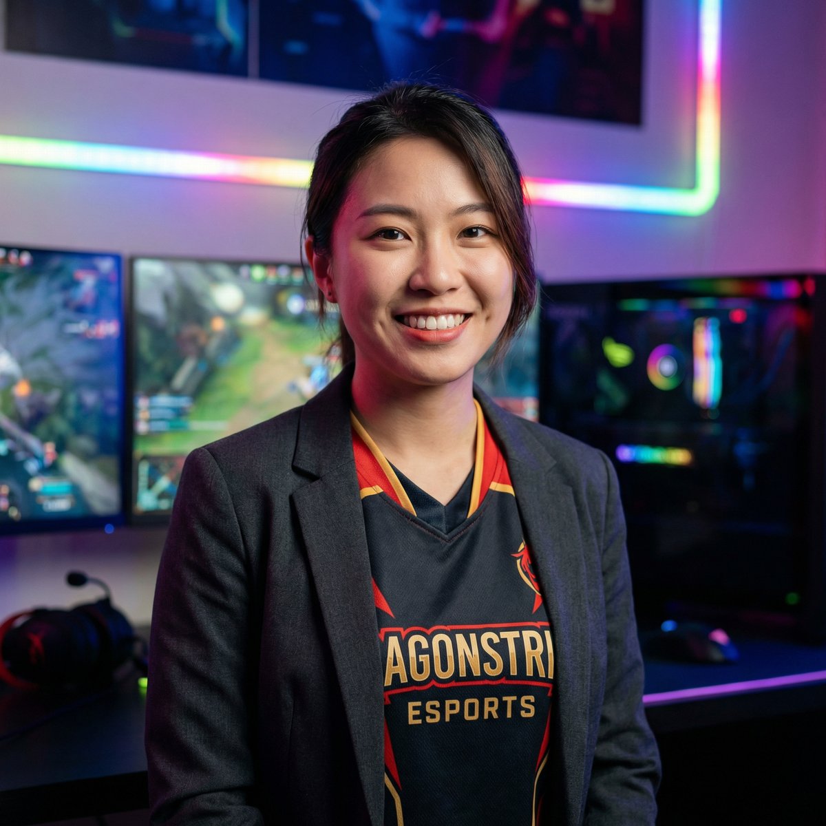 少女萝莉游戏顾问周婷